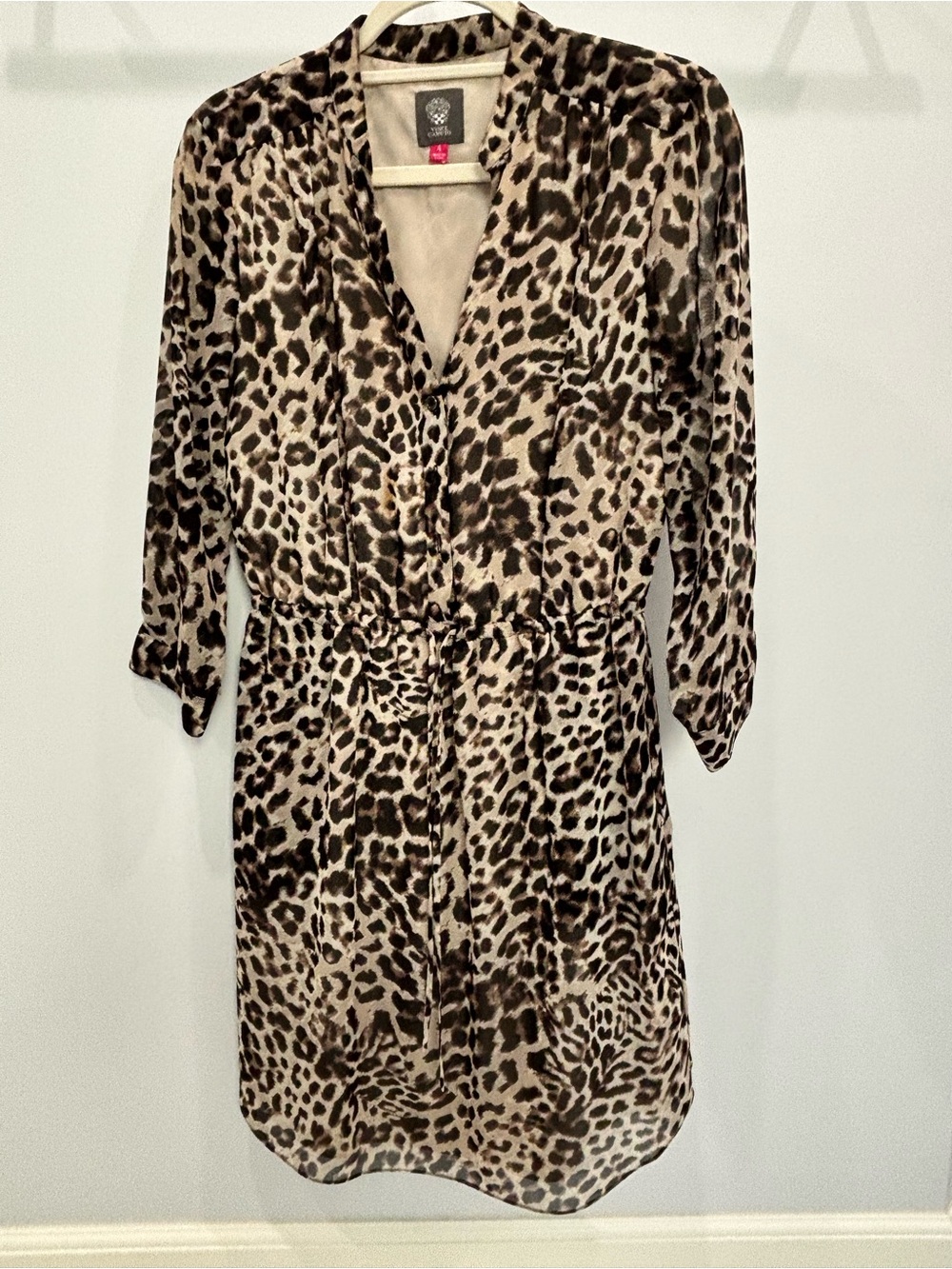 Vince Camuto Leopard Print dress